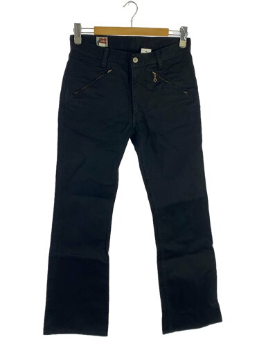 【中古】WEST RIDE◆ブーツカットパンツ/33/--/ブラック/WR1107【メンズウェア】 【中古】WEST RIDE◆ブーツカットパンツ/33/--/ブラック/WR1107【メンズウェア】