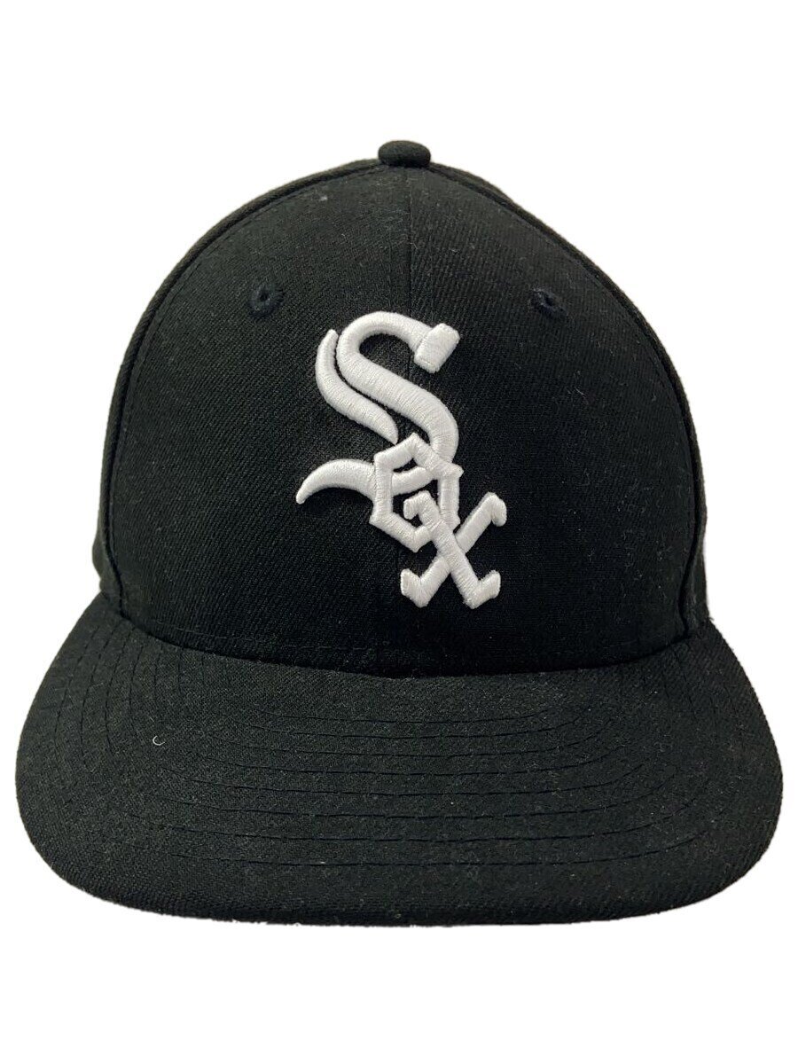 【中古】NEW ERA◆キャップ/--/ポリエステル/BLK/メンズ【服飾雑貨他】(4.0)