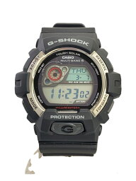 【中古】CASIO◆ソーラー腕時計・G-SHOCK/デジタル/ラバー/BLK/BLK【服飾雑貨他】