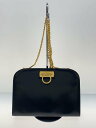 【中古】Salvatore Ferragamo◆ショルダーバッグ/--/BLK/無地【バッグ】(4)