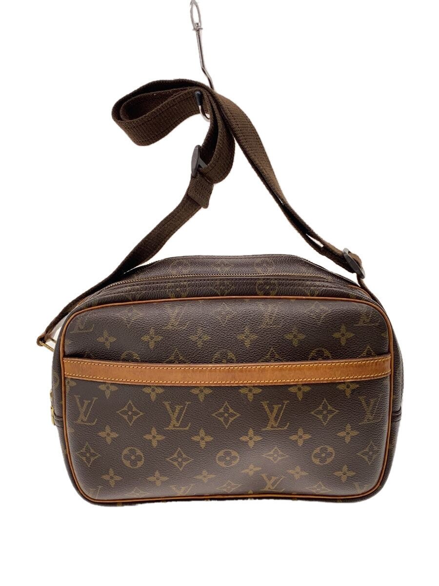 【ブランド】LOUIS VUITTON 【ブランドカナ】ルイヴィトン 【型番】M45254 【程度】B 【サイズ】 【メインカラー】ブラウン 【素材・生地】PVC（ビニール） 【キーワード】　　　/ 2025/11/09 セカンドストリート大宮東口店【3351】【中古】LOUIS VUITTON◆リポーターPM_モノグラム・キャンバス/PVC/ブラウン ブランド LOUIS VUITTON 型番 M45254 カラー ブラウン 柄 素材・生地 PVC（ビニール）>色・素材について サイズ >サイズ表示について 実寸（cm） 【バッグ】 マチ：12.5 / 高さ：20 / 幅：27.5 / 持ち手：/ 【その他】 その他サイズ：/ 商品は　セカンドストリート大宮東口店の店頭にて販売しております。商品に関するお問合わせは、お電話(TEL:048-658-2800)にて、問合わせ番号：2342943525652をお伝えください。 配送方法やお支払い方法に関するお問い合わせは、サポートセンターまでご連絡をお願いします。 ※お電話の対応は営業時間内のみとなります。お問い合わせフォームでお問い合わせの際はご注文番号をご記入下さい この商品に関する出品店舗からのコメント ■※若干の角スレ有/ショルダー金具塗装ハゲ