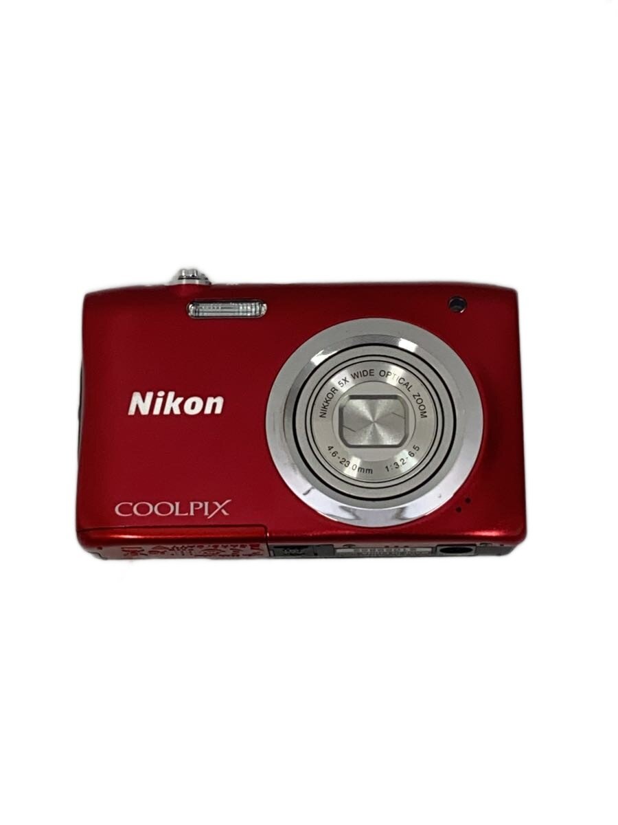【中古】Nikon◆デジタルカメラ COOLPIX A100 [レッド]【カメラ】