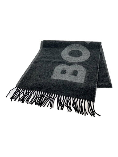 【中古】BOSS◆マフラー/ウール/BLK/メンズ【服飾雑貨他】 【中古】BOSS◆マフラー/ウール/BLK/メンズ【服飾雑貨他】