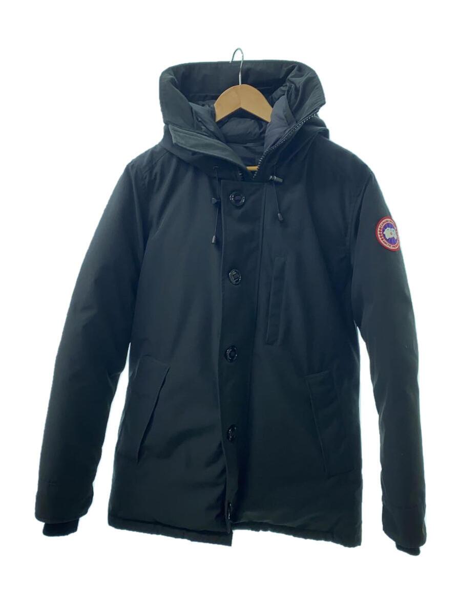 【中古】CANADA GOOSE◆CHATEAU PARKA FUSION FITダウンジャケット/L/ポリエステル/BLK/無地/3426MA【メンズウェア】