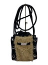 【中古】DIESEL◆ショルダーバッグ/ファー/CML/P4279【バッグ】