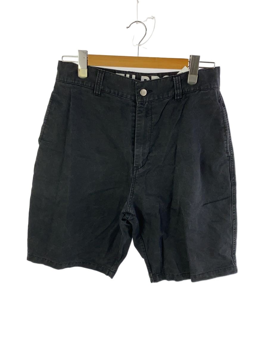 【中古】TIGHTBOOTH PRODUCTION◆TIGHTBOOTH DENIM SHORTS/ショートパンツ/L/デニム/BLK/無地//【メンズウェア】
