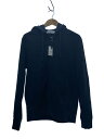 【中古】STONE ISLAND◆00s/ジップパーカー/L/コットン/NVY/フェード有【メンズウェア】