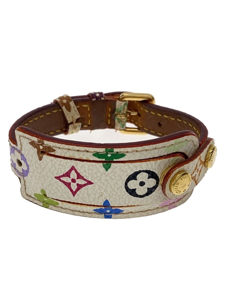 【中古】LOUIS VUITTON◆LOUIS VUITTON ルイヴィトン ブレスレット/レザー/ ...
