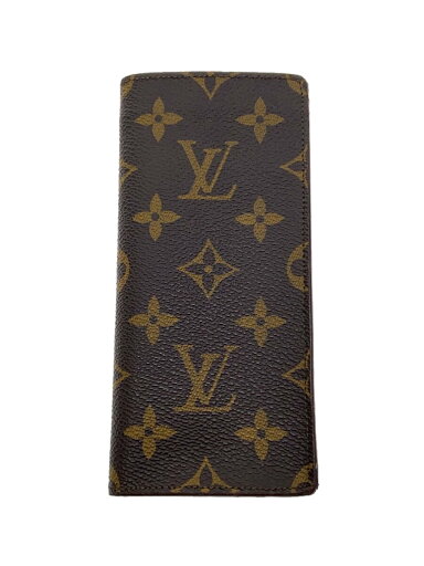 【中古】LOUIS VUITTON◆エテュイ・リュネット・サーンプル_モノグラム・キャンバス_BRW/レザー/BRW/モノグラム/メンズ【服飾雑貨他】 【中古】LOUIS VUITTON◆エテュイ・リュネット・サーンプル_モノグラム・キャンバス_BRW/レザー/BRW/モノグラム/メンズ【服飾雑貨他】