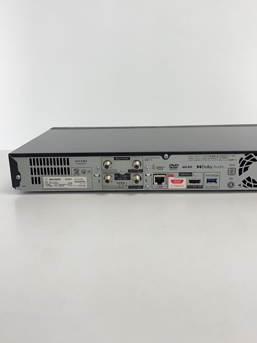 【中古】SHARP◆ブルーレイレコーダー 4B-C30DW3【家電・ビジュアル・オーディオ】