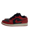 【中古】NIKE◆AIR JORDAN 1 LOW_エアジョーダン 1 ロー/27cm/RED【シューズ】(4)
