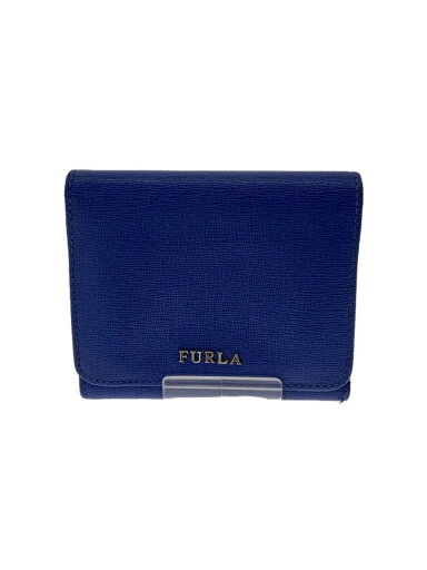 【中古】FURLA◆3つ折り財布/レザー/BLU/無地/メンズ【服飾雑貨他】 【中古】FURLA◆3つ折り財布/レザー/BLU/無地/メンズ【服飾雑貨他】
