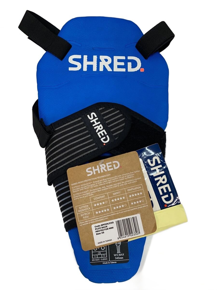 【中古】SHRED/プロテクター/ウェアー/XS/BLU【スポーツ】