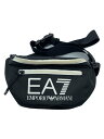 【中古】EMPORIO ARMANI◆ウエストバッグ/ポリエステル/BLK/EA7【バッグ】