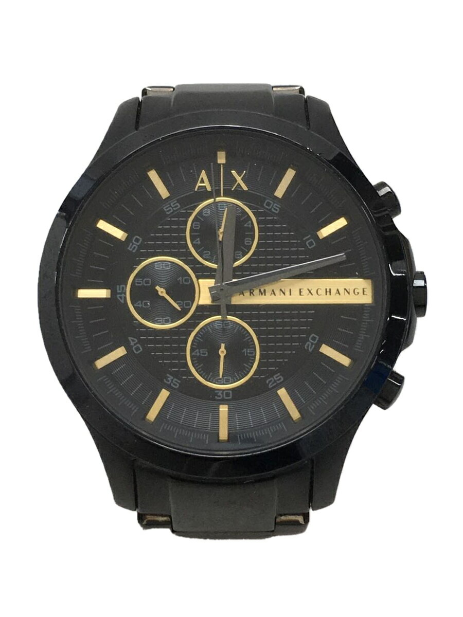 【中古】ARMANI EXCHANGE◆クォーツ腕時