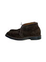 【中古】Alden◆チャッカブーツ/US9/BRW/スウェード/1479Y【シューズ】
