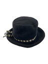 【中古】chapeaud o/ハット/FREE/ウール/BLK/無地/レディース【服飾雑貨他】