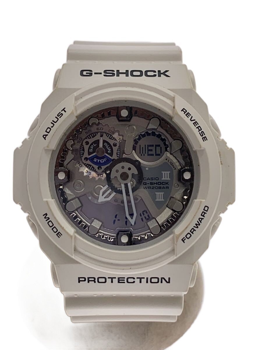 【ブランド】CASIO 【ブランドカナ】カシオ 【型番】 【程度】B 【サイズ】 【メインカラー】ホワイト 【素材・生地】 【キーワード】　　 2026/03/18 セカンドストリート佐野新都市店【4968】【中古】CASIO◆クォーツ腕時計・G-SHOCK/デジアナ/WHT【服飾雑貨他】 ブランド CASIO 型番 カラー ホワイト 柄 素材・生地 >色・素材について サイズ >サイズ表示について 実寸（cm） 【腕時計】 ケース縦：5.5 / ケース横：5.2 / 文字盤縦：3.4 / 文字盤横：3.4 / ケースの厚さ：1.6 / バンド幅：2.1 / 手首周り：/ 【その他】 その他サイズ：/ 商品は　セカンドストリート佐野新都市店の店頭にて販売しております。商品に関するお問合わせは、お電話(TEL:0283-86-7125)にて、問合わせ番号：2329956225731をお伝えください。 配送方法やお支払い方法に関するお問い合わせは、サポートセンターまでご連絡をお願いします。 ※お電話の対応は営業時間内のみとなります。お問い合わせフォームでお問い合わせの際はご注文番号をご記入下さい