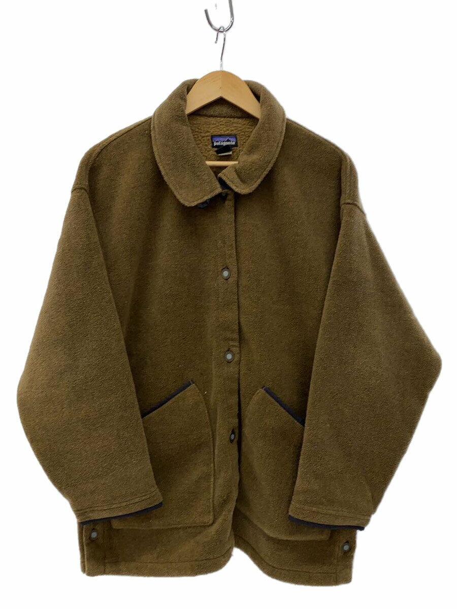 【中古】patagonia◆コート/M/ウール/BRW【メンズウェア】