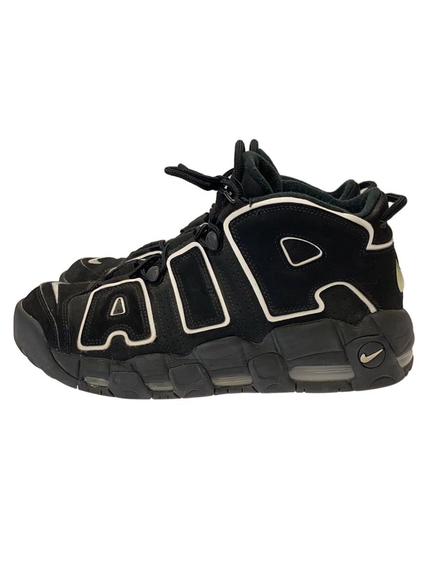 NIKE◆AIR MORE UPTEMPO/エアモアアップテンポ/ブラック/414962-002/27cm/BLK