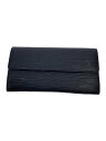 【中古】LOUIS VUITTON◆ポルト・トレゾール・インターナショナル_エピ_BLK/レザー/BLK/メンズ/M63382【服飾雑貨他】(4)