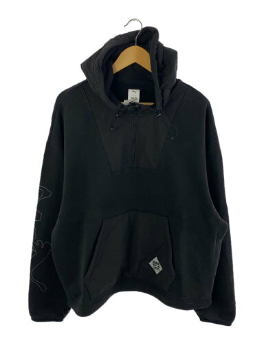 【中古】PUMA◆ジップパーカー/L/コットン/BLK/無地/538812-01/ハーフジップ【メンズウェア】 【中古】PUMA◆ジップパーカー/L/コットン/BLK/無地/538812-01/ハーフジップ【メンズウェア】
