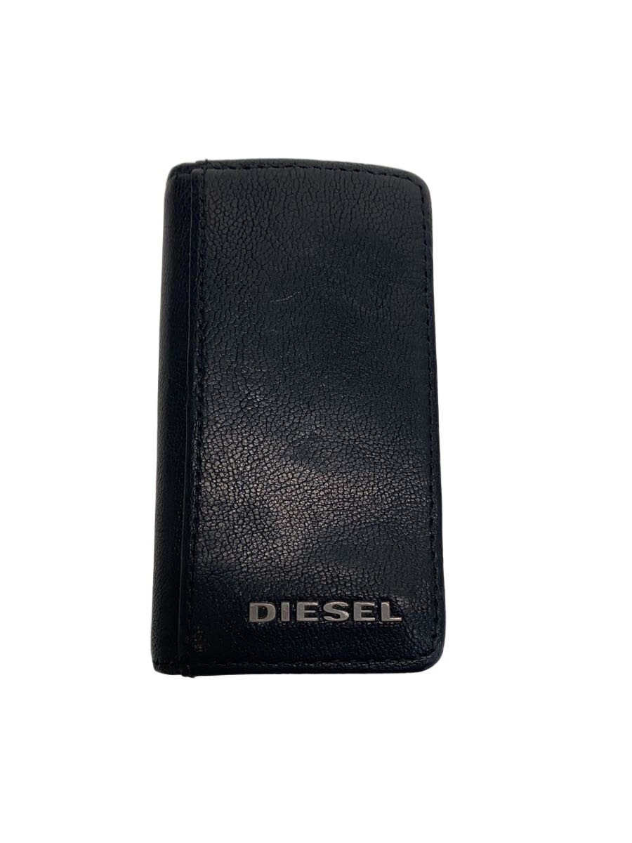 【中古】DIESEL◆キーケース/レザー/BLK/レディース/X03922-PR271【服飾雑貨他】