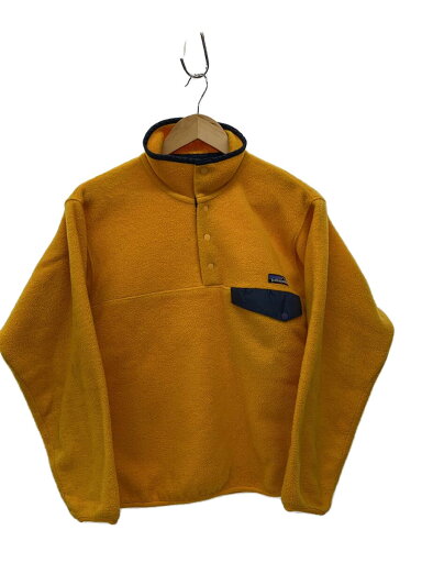 【中古】patagonia◆フリースジャケット/S/ポリエステル/YLW【メンズウェア】 【中古】patagonia◆フリースジャケット/S/ポリエステル/YLW【メンズウェア】