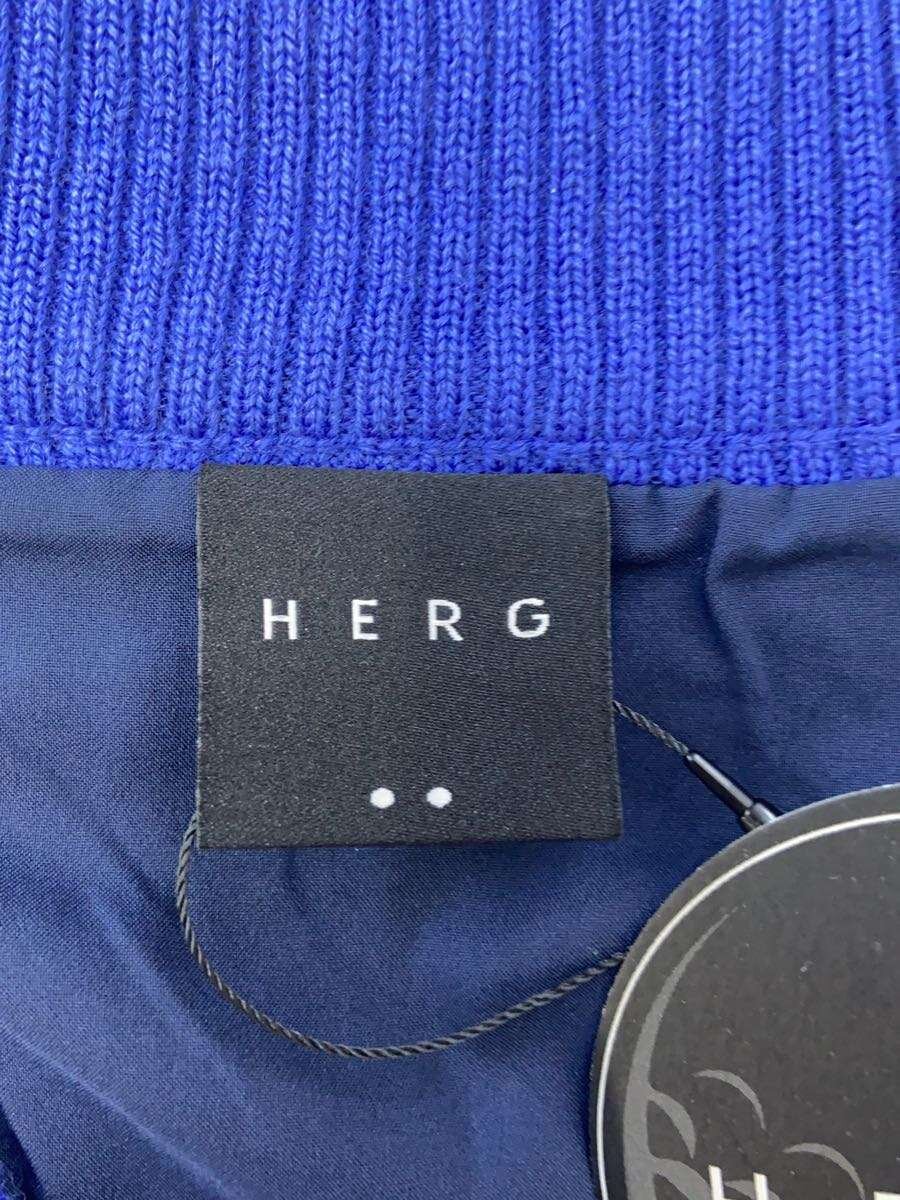 【中古】HERG/ベスト/L/ウール/BLU/チェック【メンズウェア】 3