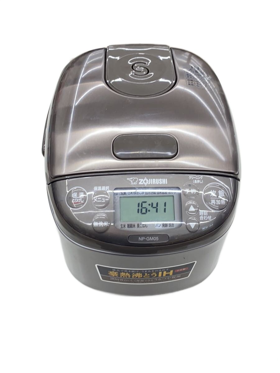 【中古】ZOJIRUSHI◆炊飯器 極め炊き NP-GM05【家電・ビジュアル・オーディオ】