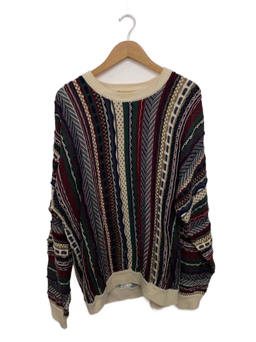 【中古】Cotton TRADERS◆ニット・セーター(薄手)/--/コットン/マルチカラー【メンズウェア】