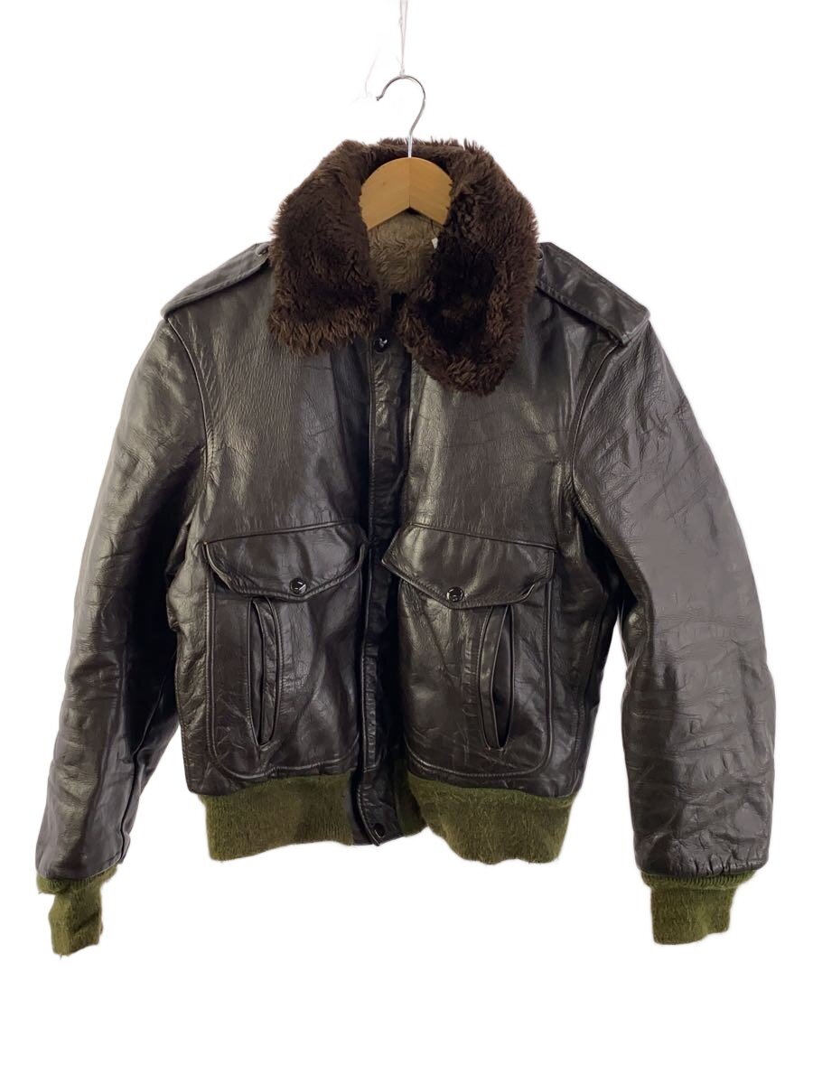 GOLDEN FLEECE SPIEWAK◆レザージャケット・ブルゾン/40/レザー/BRW