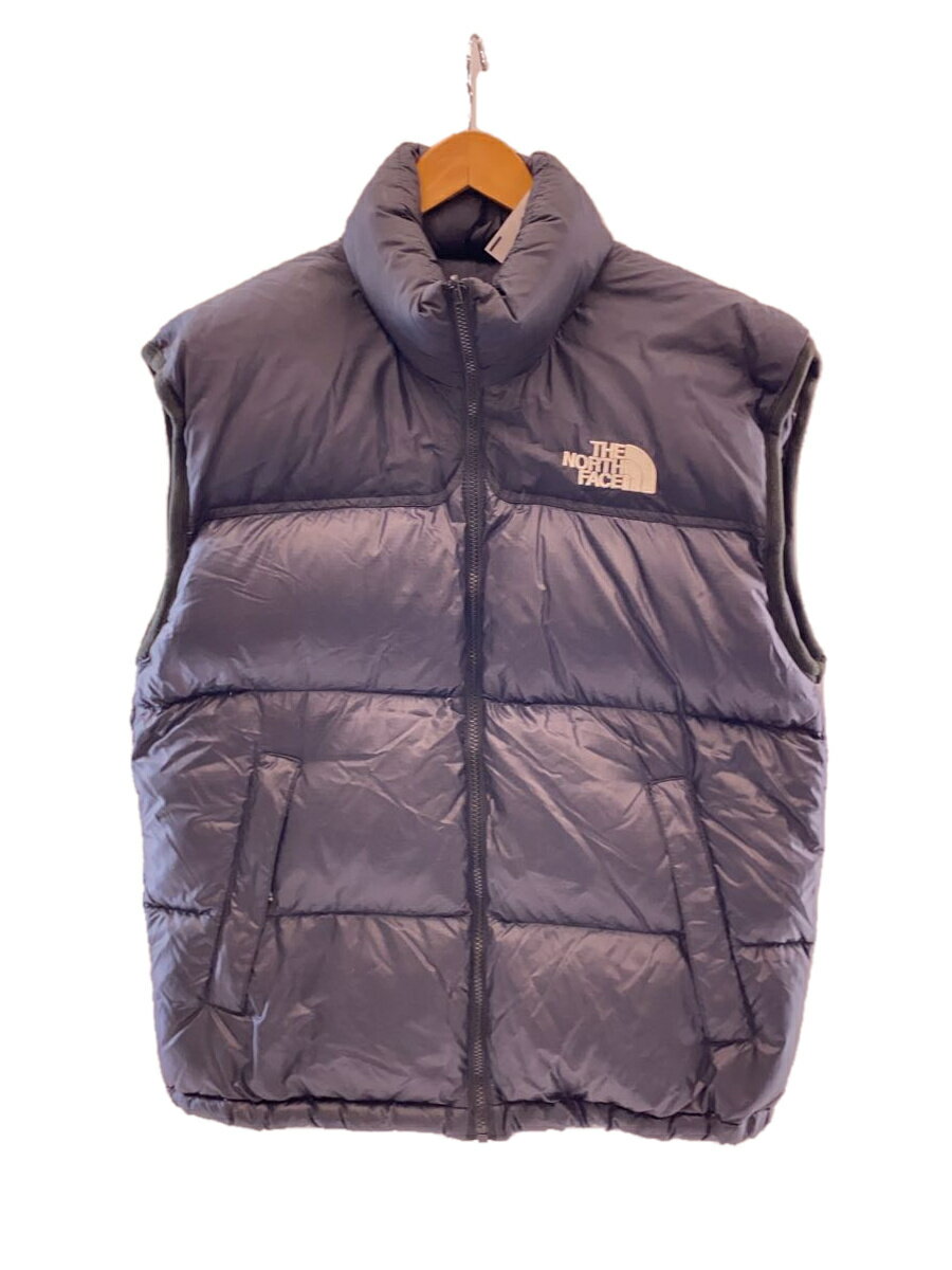 【中古】THE NORTH FACE◆90s/NUPTSE VEST/ヌプシ/ダウンベスト/M/ナイロン/ブラック/NF0A3JQQ【メンズウェア】