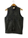 【中古】WEST RIDE◆ベスト/36/コットン/GRY【メンズウェア】(4)