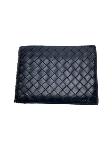 【中古】BOTTEGA VENETA◆ボッテガヴェネタ/イントレチャート/113112 V4651 1000/2つ折り財布/ブラック【服飾雑貨他】 【中古】BOTTEGA VENETA◆ボッテガヴェネタ/イントレチャート/113112 V4651 1000/2つ折り財布/ブラック【服飾雑貨他】