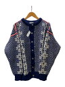 【中古】L.L.Bean◆70-80s/カーディガン(厚手)/XL/ウール/NVY//【メンズウェア】