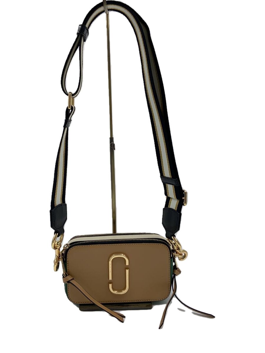 MARC JACOBS - 【中古】MARC JACOBS◆ショルダーバッグ/PVC/BEG/GRN【バッグ】