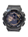 【中古】CASIO◆クォーツ腕時計・G-SHOCK/デジアナ/BLK/BLK【服飾雑貨他】