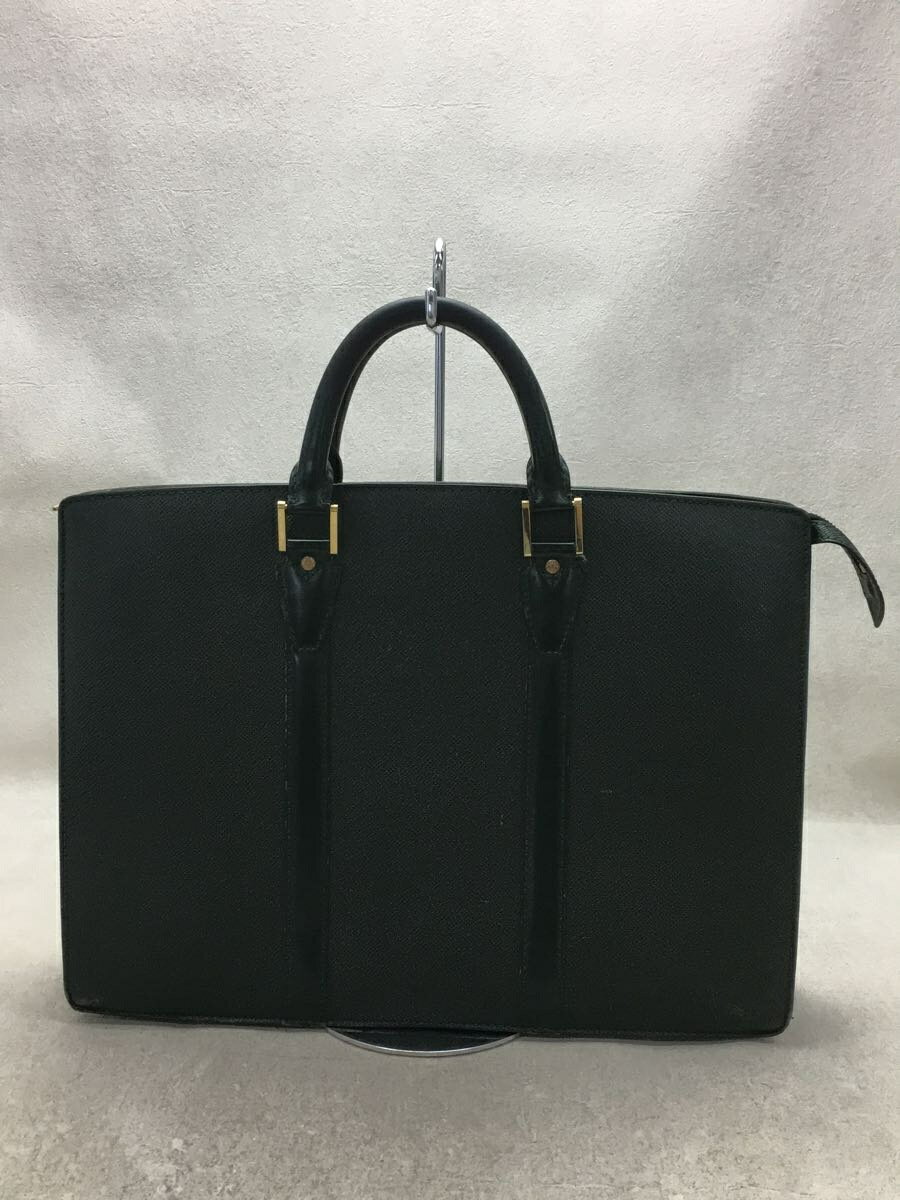 【中古】LOUIS VUITTON◆ポルトドキュマンロザン_タイガ/GRN/M30054/ハンドバッグ/ブリーフケース/ビジネス【バッグ】