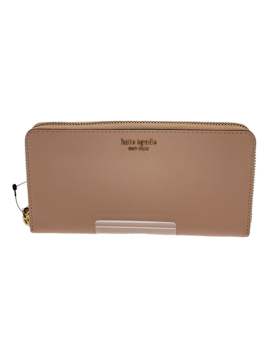 【中古】kate spade new york◆長財布/--/PNK/レディース/WLRU5448【服飾雑貨他】