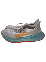 【中古】HOKA ONE ONE◆M CARBON X 2/ランニングシューズ/WHT/1113526 WBOR【スポーツ】