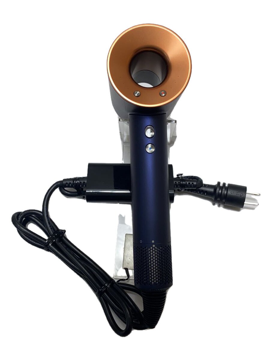 【中古】dyson◆ヘアドライヤー Dyson Supersonic Ionic ダークブルー/コッパー【家電・ビジュアル・オーディオ】