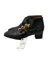 【中古】madras MODELLO◆ブーティ/23cm/BLK/レザー【シューズ】(4)