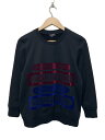 【中古】CHANEL◆フロッキープリント/スウェット/38/コットン/BLK/P57408K07541【レディースウェア】