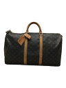 【中古】LOUIS VUITTON◆キーポル50_モノグラム_BRW/PVC/BRW【バッグ】