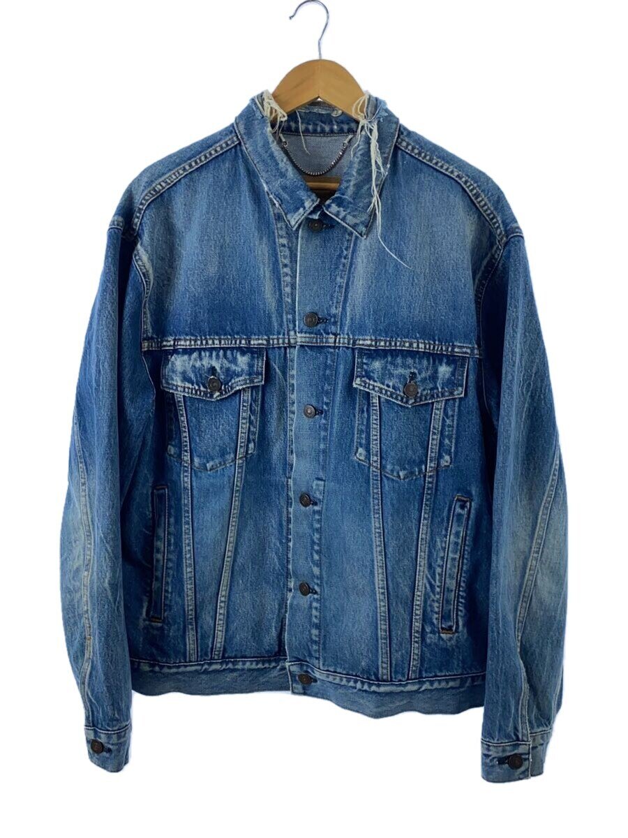 【中古】BALENCIAGA◆Gジャン/38/コットン/IDG/UP57 2017 00592//【メンズウェア】