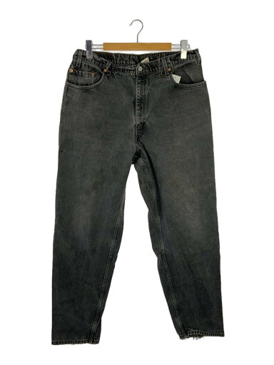 【中古】Levi’s◆560/グアテマラ製/90s/ボタン裏977/38/デニム/BLK/無地/560-0260【メンズウェア】 【中古】Levi’s◆560/グアテマラ製/90s/ボタン裏977/38/デニム/BLK/無地/560-0260【メンズウェア】