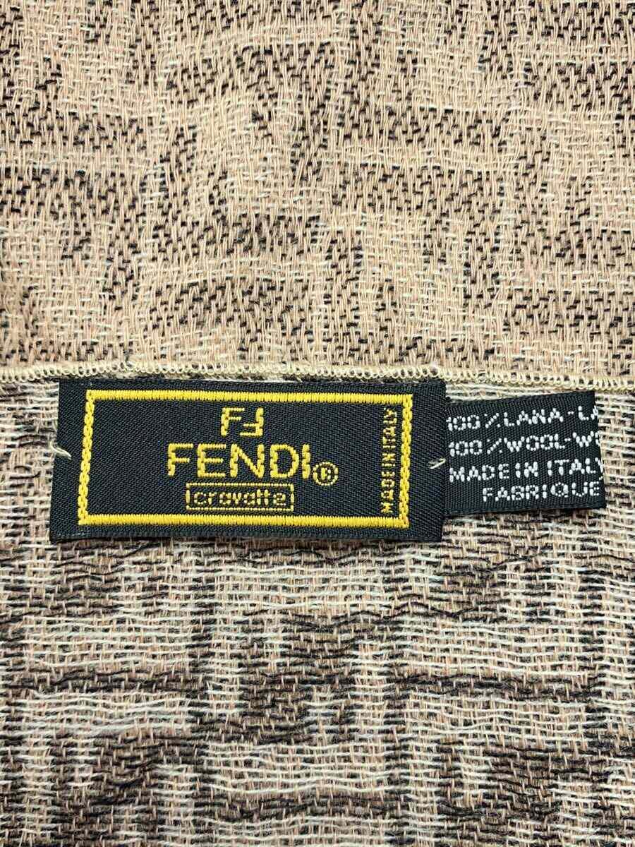 【中古】FENDI◆マフラー/ウール/レディース【服飾雑貨他】 2