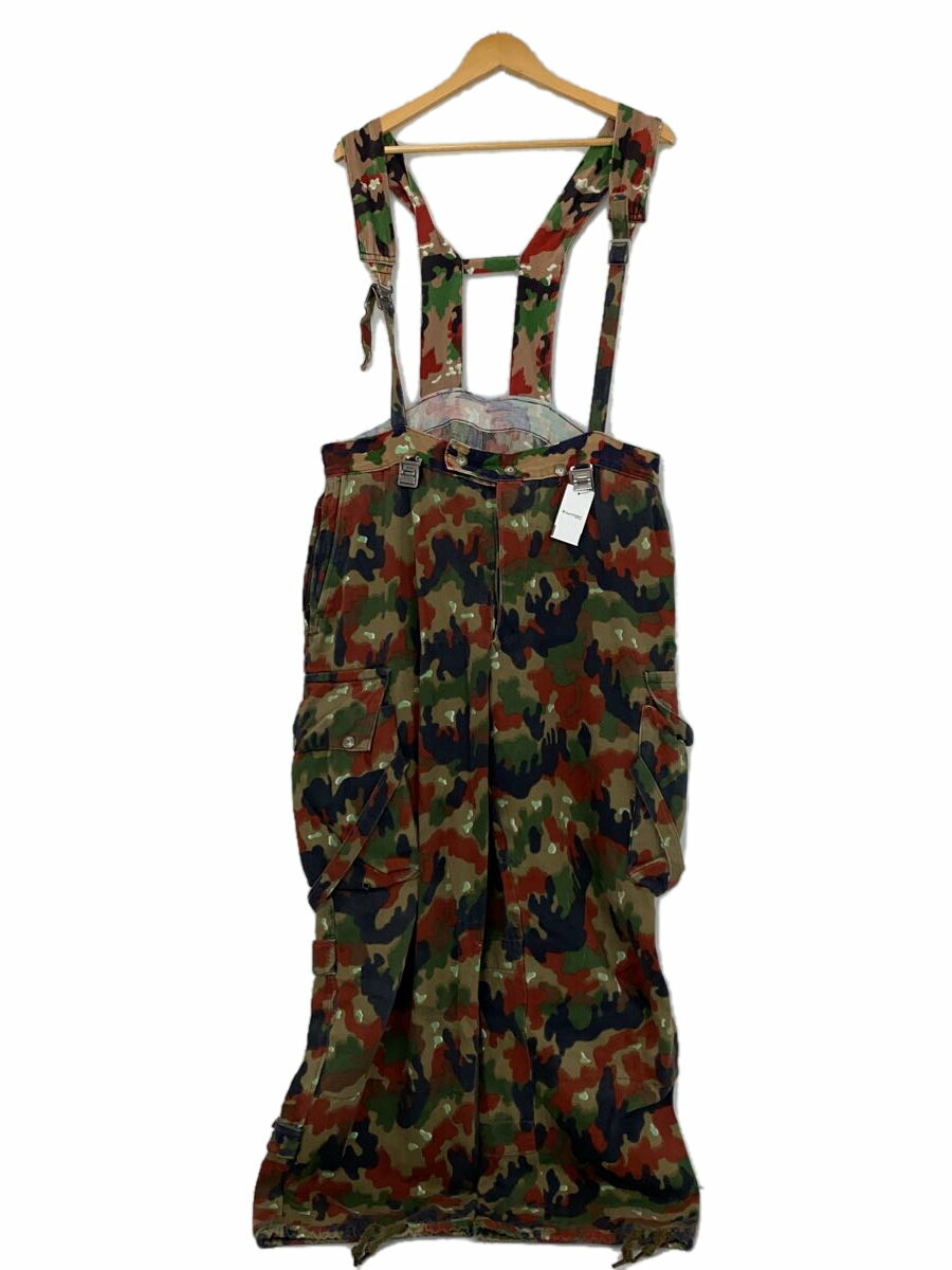 【中古】MILITARY◆M70オーバーオール//コットン/マルチカラー/カモフラ/スイス軍/アルペンカモ【メンズウェア】