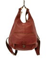 【中古】Neutral Gray us/リュック/レザー/RED/無地/6025-798【バッグ】